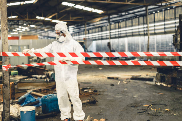 Professional Odor Removal technician working in Springville, CA